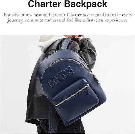 Coach Charter Backpack – Polished Leather